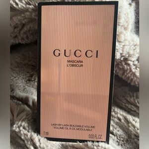 Gucci Mascara Travel Mini L'Obscur Buildable Volume Eye Black 0.03oz/1ml New